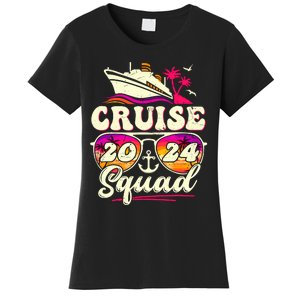 Cruise Squad 2024 Family Vacation Matching Family Group Women's T-Shirt