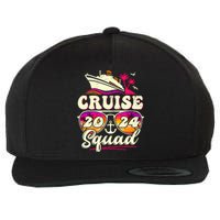 Cruise Squad 2024 Family Vacation Matching Family Group Wool Snapback Cap