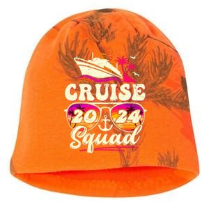 Cruise Squad 2024 Family Vacation Matching Family Group Kati - Camo Knit Beanie