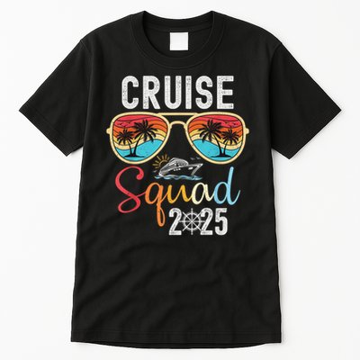 Cruise Squad 2025 Family Group Matching Summer Vacation Tall T-Shirt