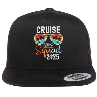 Cruise Squad 2025 Family Group Matching Summer Vacation Flatbill Hat