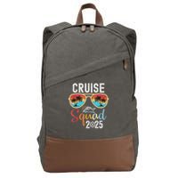 Cruise Squad 2025 Family Group Matching Summer Vacation Cotton Canvas Backpack
