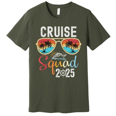Cruise Squad 2025 Family Group Matching Summer Vacation Premium T-Shirt