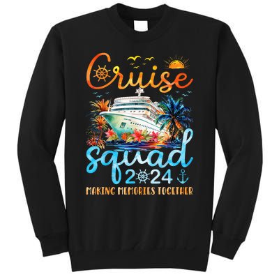 Cruise Squad 2024 Summer Vacation Matching Family Group Sweatshirt