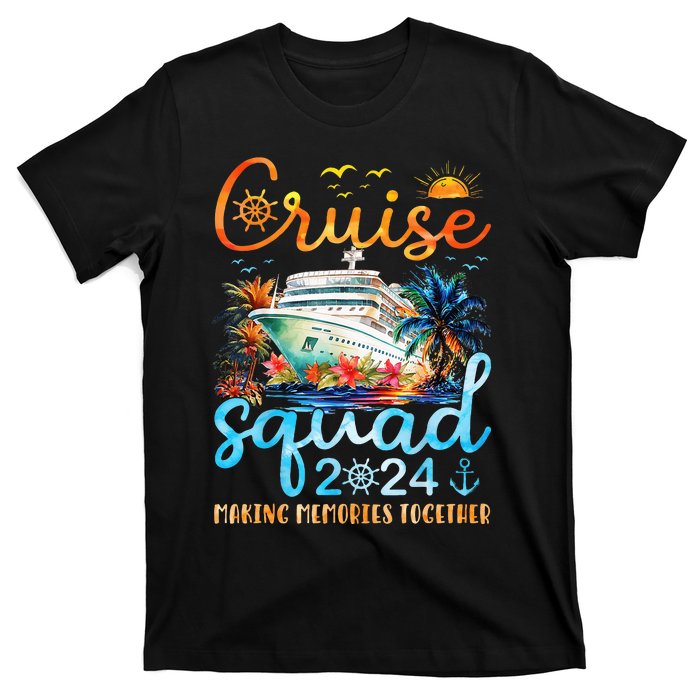 Cruise Squad 2024 Summer Vacation Matching Family Group T-Shirt