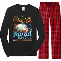 Cruise Squad 2024 Summer Vacation Matching Family Group Long Sleeve Pajama Set