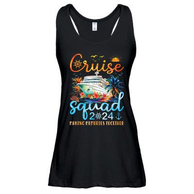 Cruise Squad 2024 Summer Vacation Matching Family Group Ladies Essential Flowy Tank