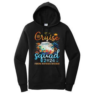 Cruise Squad 2024 Summer Vacation Matching Family Group Women's Pullover Hoodie