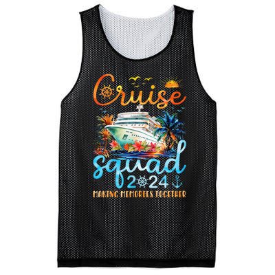 Cruise Squad 2024 Summer Vacation Matching Family Group Mesh Reversible Basketball Jersey Tank