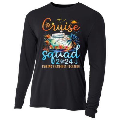 Cruise Squad 2024 Summer Vacation Matching Family Group Cooling Performance Long Sleeve Crew