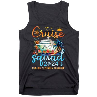 Cruise Squad 2024 Summer Vacation Matching Family Group Tank Top