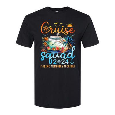 Cruise Squad 2024 Summer Vacation Matching Family Group Softstyle CVC T-Shirt