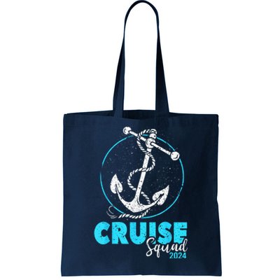 Cruise Squad 2024 Shirt Vacation Party Trip Cruise Ship Gift Tote Bag