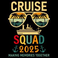 Cruise Squad 2025 Family Group Matching Summer Vacation Impact Tech Backpack