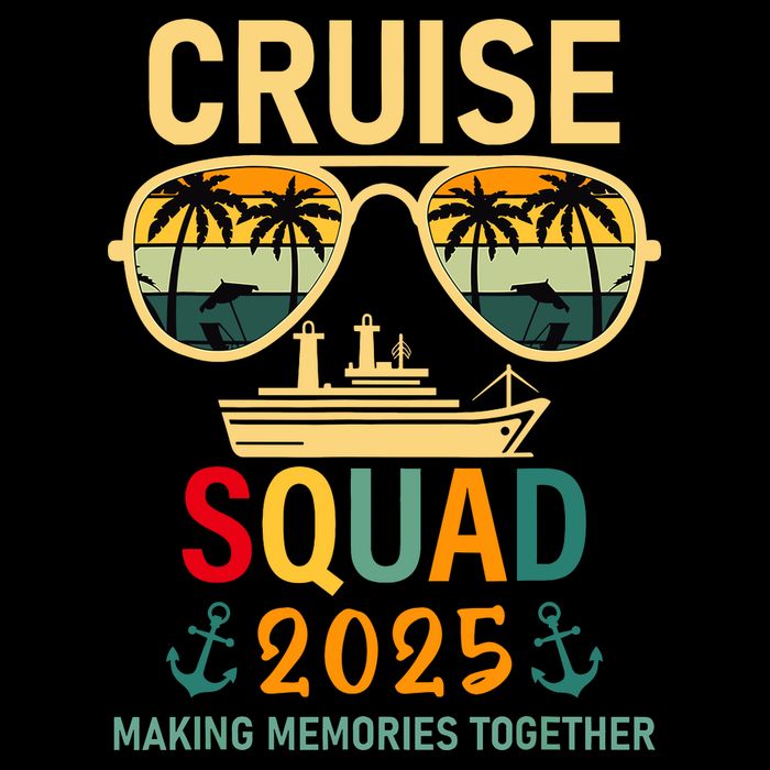 Cruise Squad 2025 Family Group Matching Summer Vacation Impact Tech Backpack