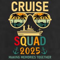 Cruise Squad 2025 Family Group Matching Summer Vacation Adult Drive Performance Visor