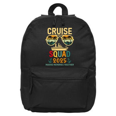 Cruise Squad 2025 Family Group Matching Summer Vacation 16 in Basic Backpack