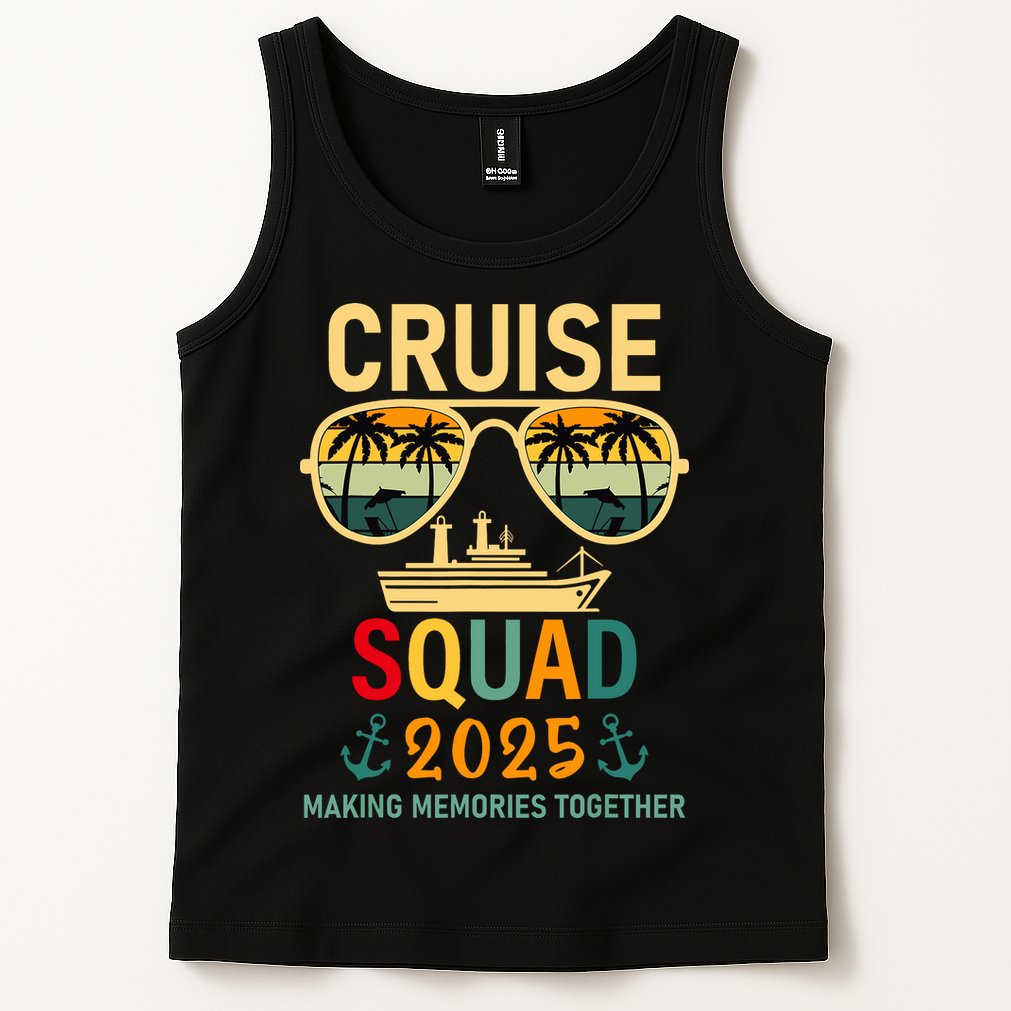 Cruise Squad 2025 Family Group Matching Summer Vacation Tank Top