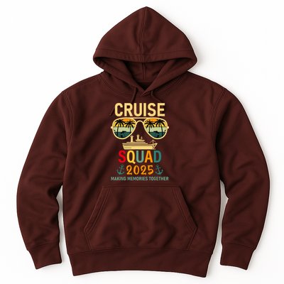 Cruise Squad 2025 Family Group Matching Summer Vacation Hoodie