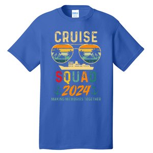 Cruise Squad 2024 Family Vacation Matching Group Summer Tall T-Shirt