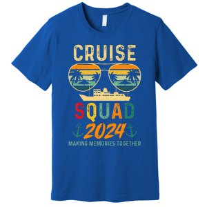 Cruise Squad 2024 Family Vacation Matching Group Summer Premium T-Shirt