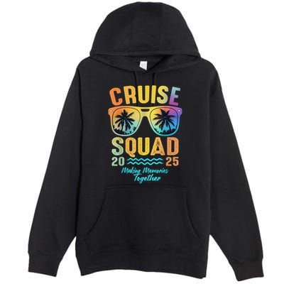 Cruise Squad 2025 Family Cruise Vacation Trip Group Matching Premium Pullover Hoodie