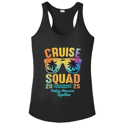 Cruise Squad 2025 Family Cruise Vacation Trip Group Matching Ladies PosiCharge Competitor Racerback Tank