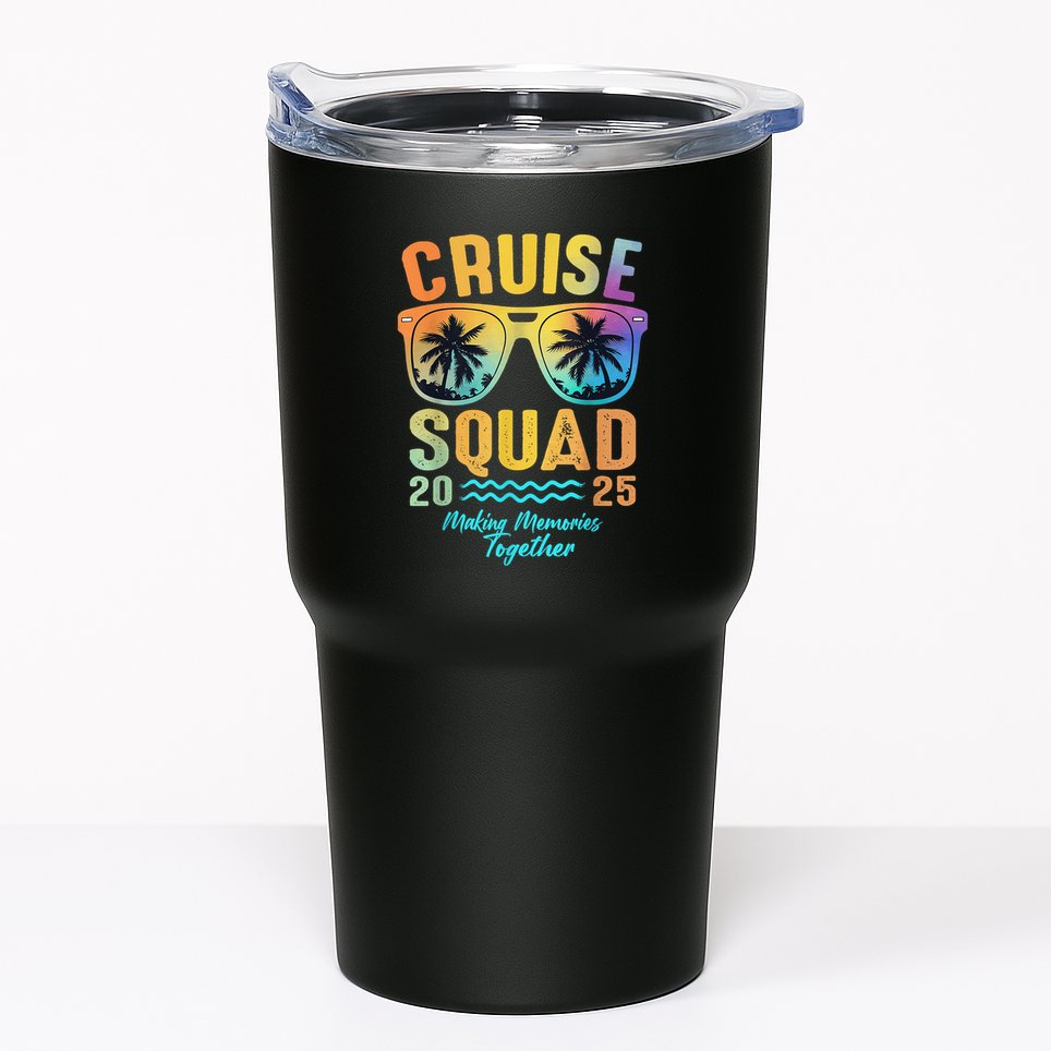 Cruise Squad 2025 Family Cruise Vacation Trip Group Matching Tumbler