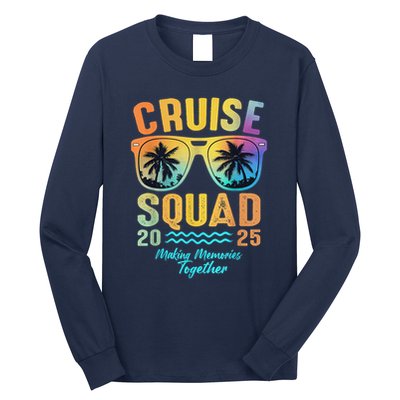 Cruise Squad 2025 Family Cruise Vacation Trip Group Matching Long Sleeve Shirt
