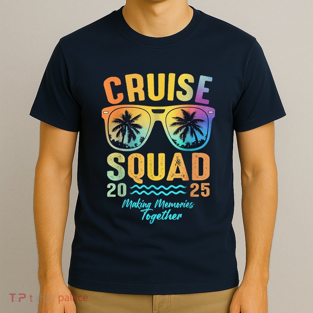 Cruise Squad 2025 Family Cruise Vacation Trip Group Matching T-Shirt