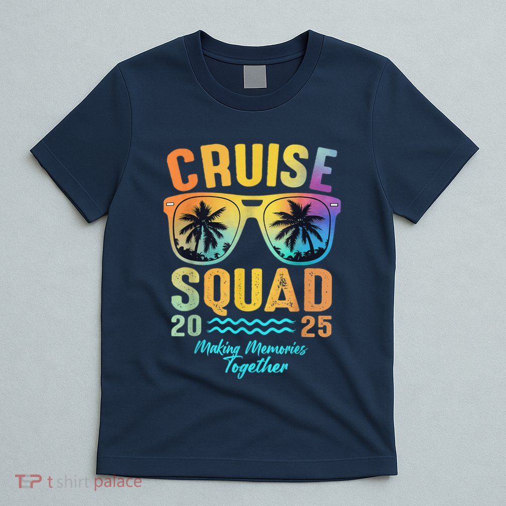 Cruise Squad 2025 Family Cruise Vacation Trip Group Matching T-Shirt