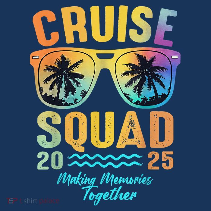 Cruise Squad 2025 Family Cruise Vacation Trip Group Matching Cooling Performance Long Sleeve Crew