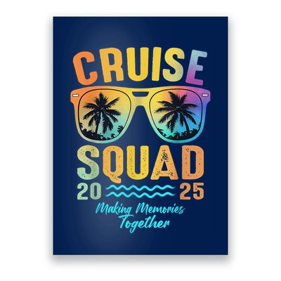 Cruise Squad 2025 Family Cruise Vacation Trip Group Matching Poster