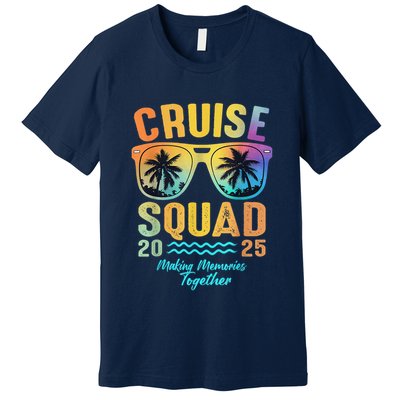 Cruise Squad 2025 Family Cruise Vacation Trip Group Matching Premium T-Shirt