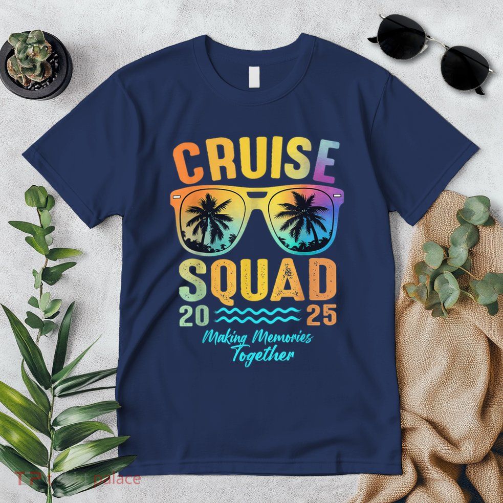 Cruise Squad 2025 Family Cruise Vacation Trip Group Matching Premium T-Shirt