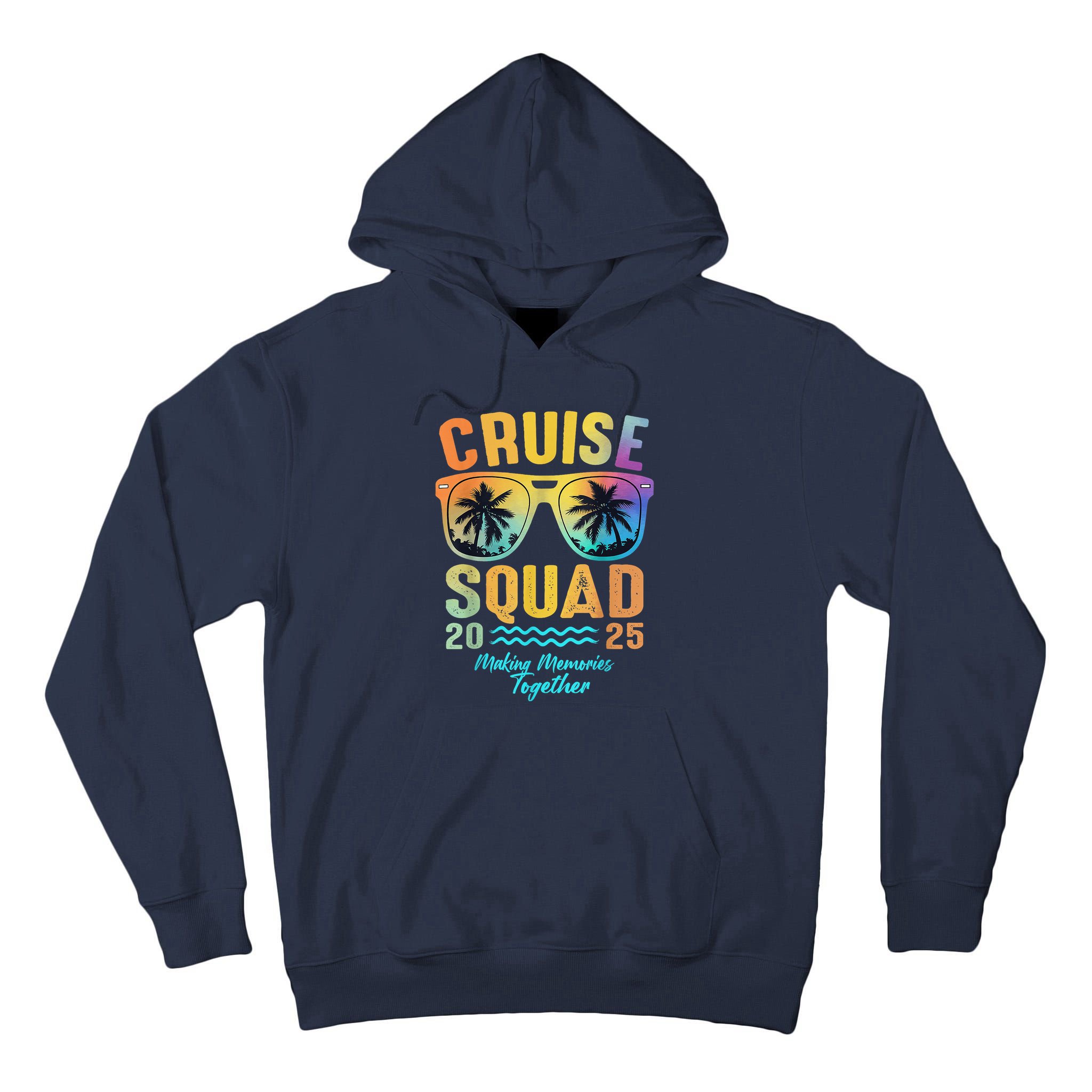 Cruise Squad 2025 Family Cruise Vacation Trip Group Matching Tall Hoodie