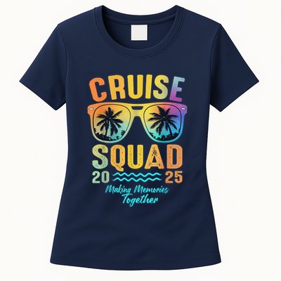 Cruise Squad 2025 Family Cruise Vacation Trip Group Matching Womens T-Shirt