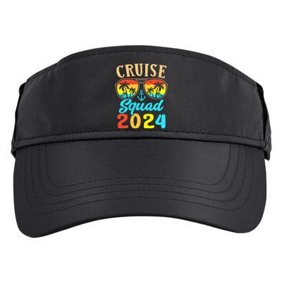 Cruise Squad 2024 Family Friends Vacation Cruising Ship Trip Adult Drive Performance Visor