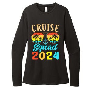 Cruise Squad 2024 Family Friends Vacation Cruising Ship Trip Womens CVC Long Sleeve Shirt