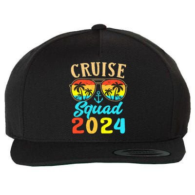 Cruise Squad 2024 Family Friends Vacation Cruising Ship Trip Wool Snapback Cap