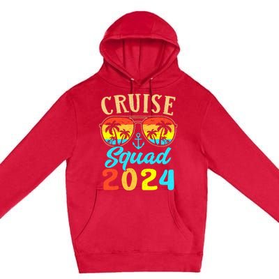 Cruise Squad 2024 Family Friends Vacation Cruising Ship Trip Premium Pullover Hoodie