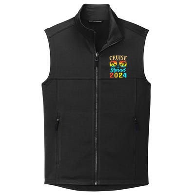 Cruise Squad 2024 Family Friends Vacation Cruising Ship Trip Collective Smooth Fleece Vest