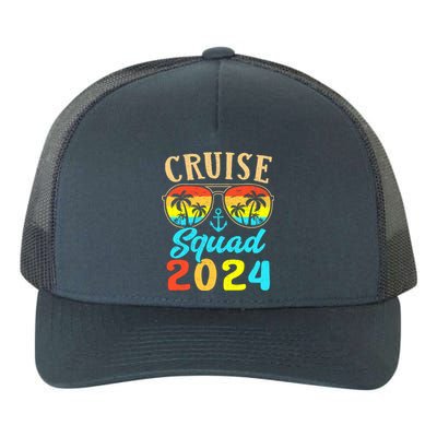 Cruise Squad 2024 Family Friends Vacation Cruising Ship Trip Yupoong Adult 5-Panel Trucker Hat