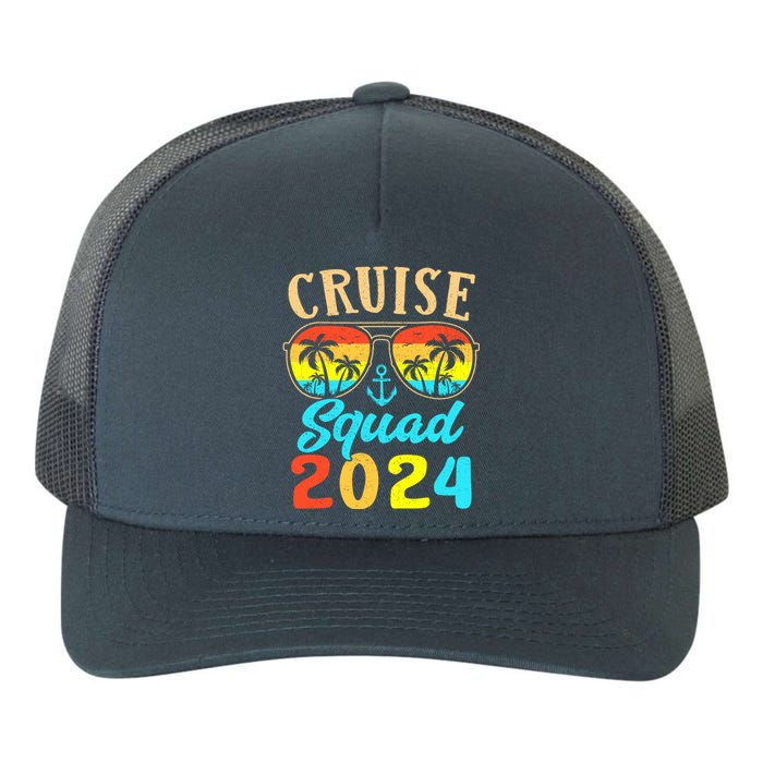 Cruise Squad 2024 Family Friends Vacation Cruising Ship Trip Yupoong Adult 5-Panel Trucker Hat