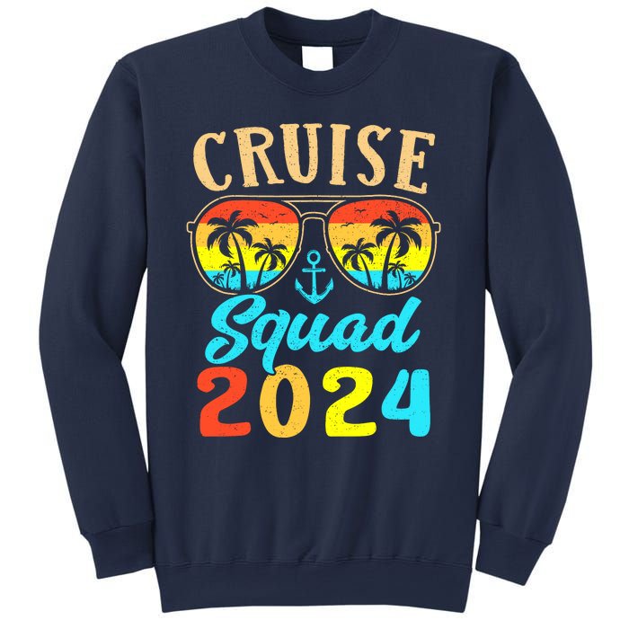 Cruise Squad 2024 Family Friends Vacation Cruising Ship Trip Sweatshirt