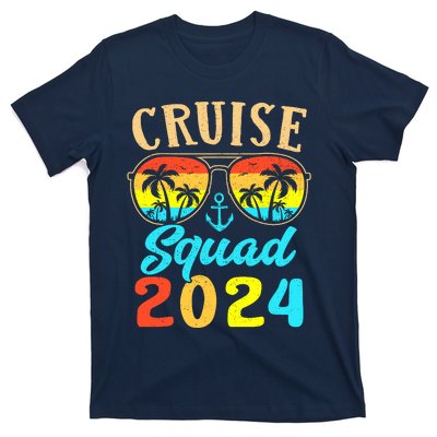 Cruise Squad 2024 Family Friends Vacation Cruising Ship Trip T-Shirt