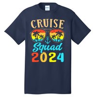 Cruise Squad 2024 Family Friends Vacation Cruising Ship Trip Tall T-Shirt