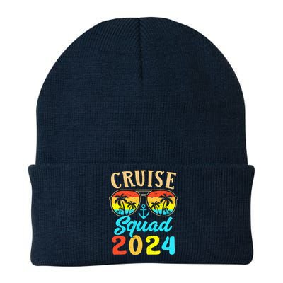 Cruise Squad 2024 Family Friends Vacation Cruising Ship Trip Knit Cap Winter Beanie