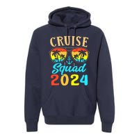 Cruise Squad 2024 Family Friends Vacation Cruising Ship Trip Premium Hoodie