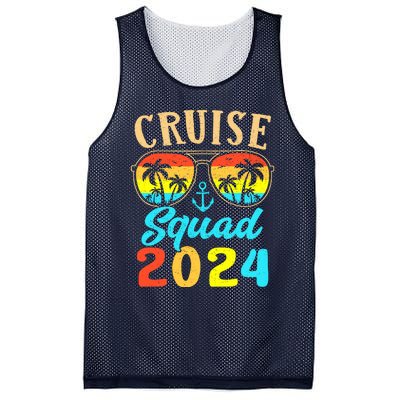 Cruise Squad 2024 Family Friends Vacation Cruising Ship Trip Mesh Reversible Basketball Jersey Tank